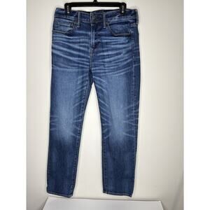 American Eagle Jeans Mens 31x32 AirFlex+ Denim Original Straight Actual 32X31